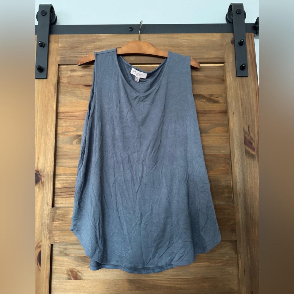 Philosophy gray Top 1X